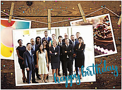 Birthday Snapshot Photo Card D1467U-V