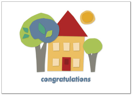 Welcome Home Card for New Homeowners Congratulations Card 