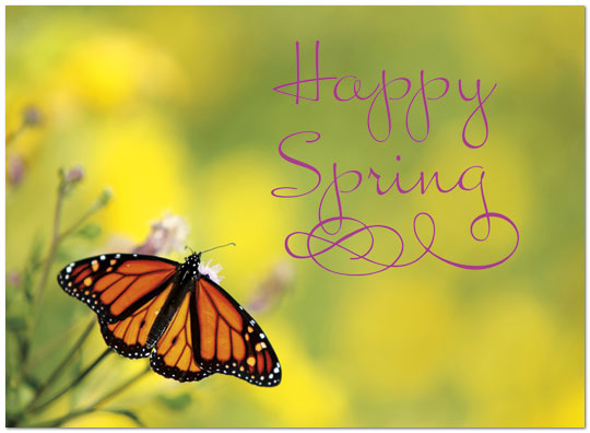 happy spring day cards