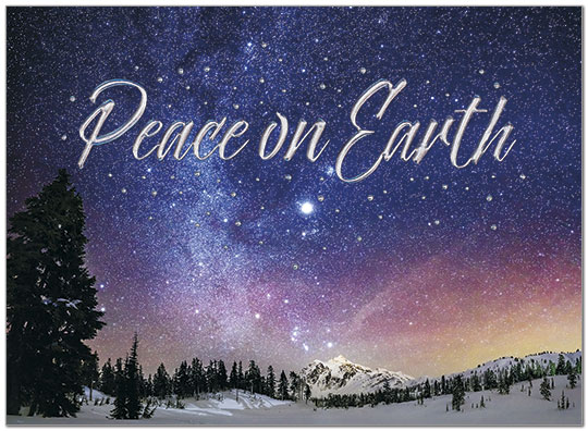 Peace on Earth Holiday Card | International Holiday Card | Posty Cards