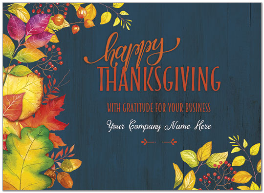 Thanksgiving Greetings Business Ditem