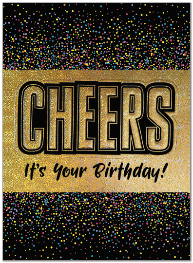 Birthday Cheers Card Business Birthday Cards Posty Cards