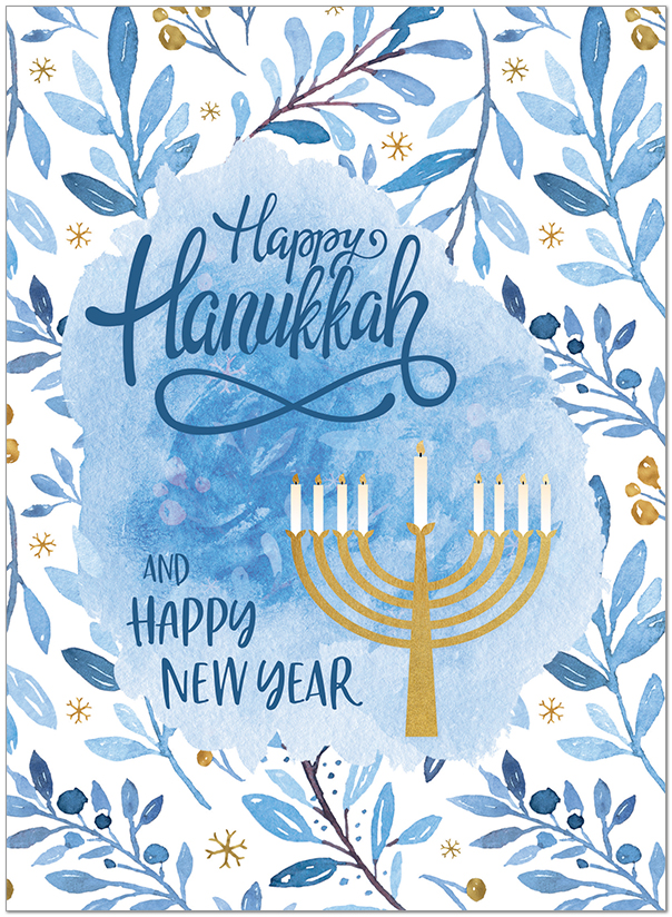 Festive Hanukkah D2849U-A