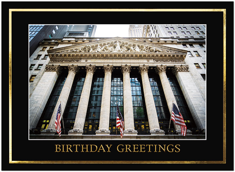 Wall Street Birthday A2918U-X