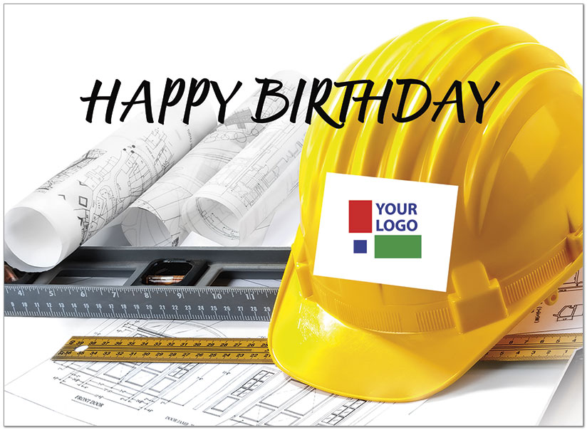 Construction Logo Card D2950U-V