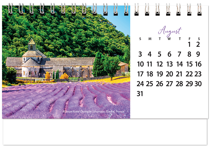 Scenic World Desk Calendar SW2025