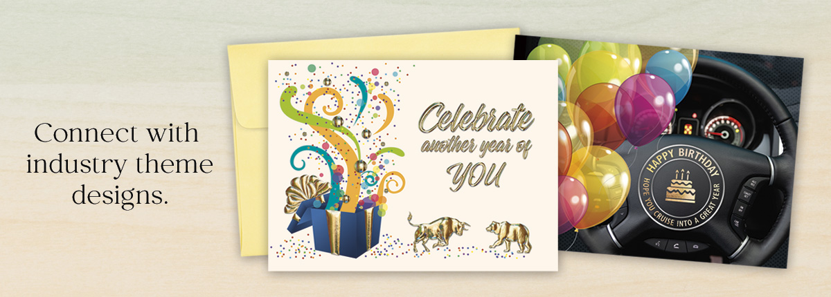 Industry Theme Birthday Cards - Business Greeting Cards | Posty Cards