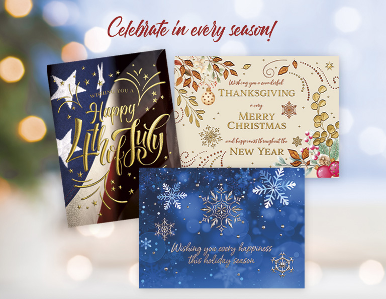 Holiday Greeting Cards - Business Greeting Cards | Posty Cards