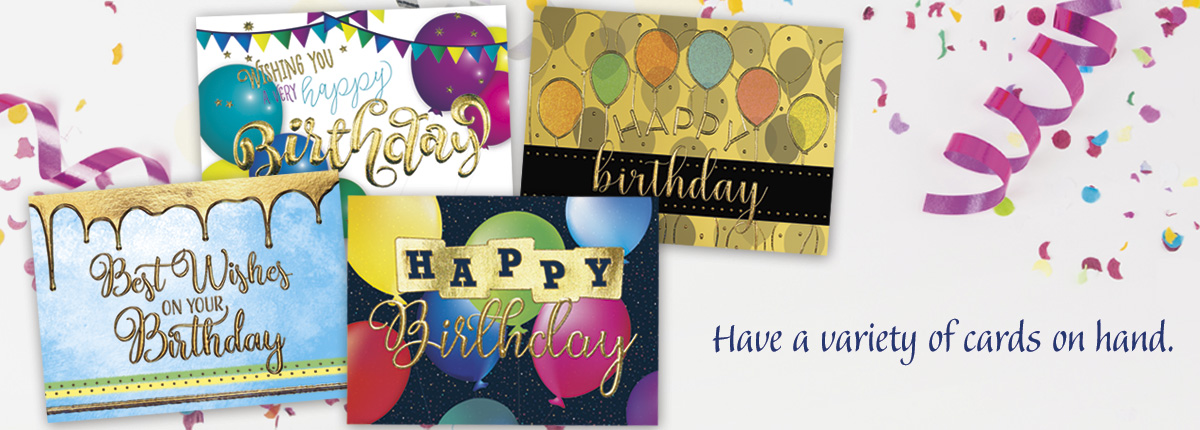 Birthday Card Assortment Packs - Assorted Greeting Cards | Posty Cards