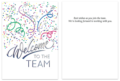 Employee Welcome Assortment | Business Welcome Cards | Posty Cards