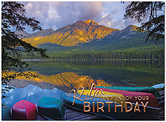 Scenic Business Birthday Cards