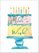 Watercolor Cake A1612U-Y