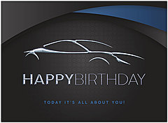Automotive Greeting Cards - Themed Greeting Cards