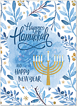 Festive Hanukkah D2849U-A