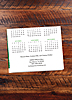 Garden Walk Calendar Card C2796U-AA