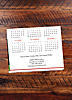 American Farm Calendar Card C2797U-AA