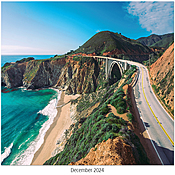 Scenic Beaches Wall Calendar DWP1525