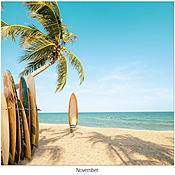 Scenic Beaches Wall Calendar DWP1525