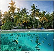 Scenic Beaches Wall Calendar DWP1525