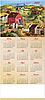 School Days Calendar Card C2789U-AA